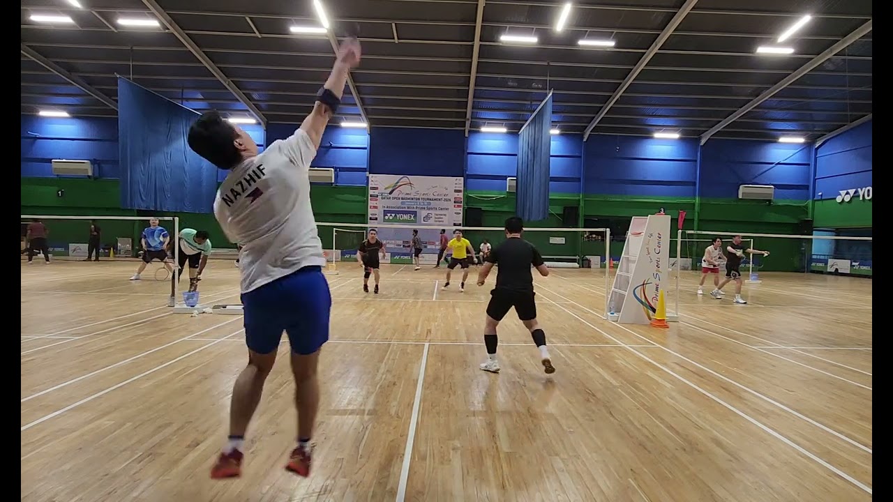 Bobby/Isko VS Nazif/Nathan (10 Feb 2026 : PNP Queuing) #qatarbadminton #mensdoubles