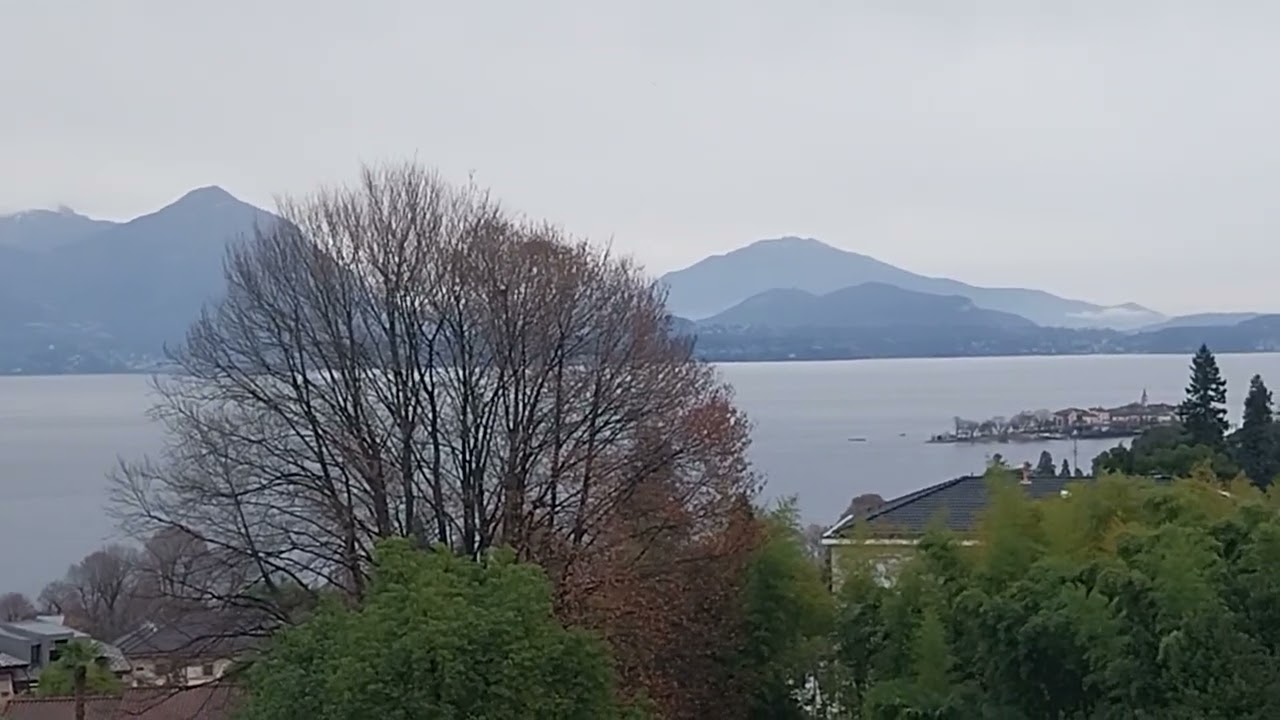 Giornata grigia sul Lago Maggiore (Italia) - Appunti di viaggio 