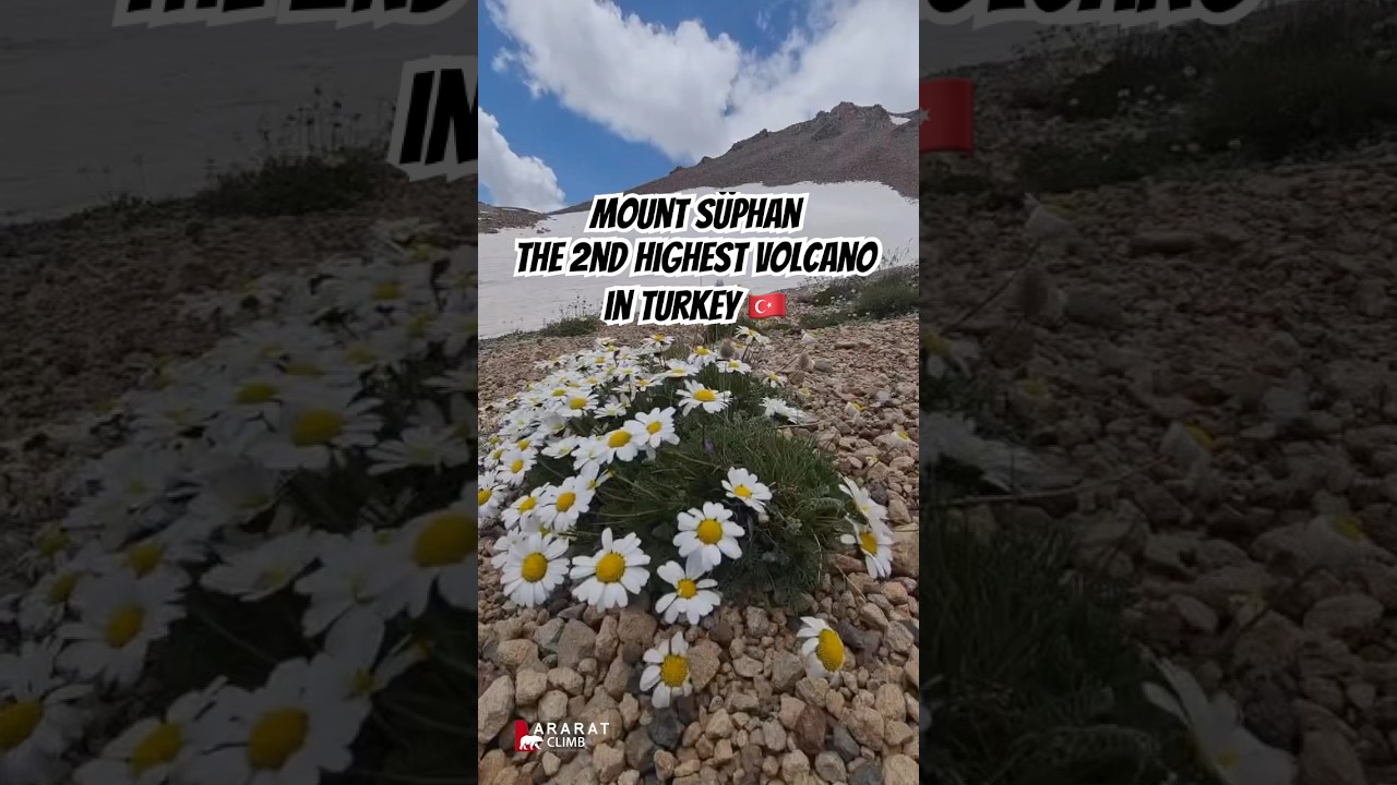 Join us this Summer! Mount S&uuml;phan , the 2nd Highest Volcano in Turkey #turkey #mountains #volcano