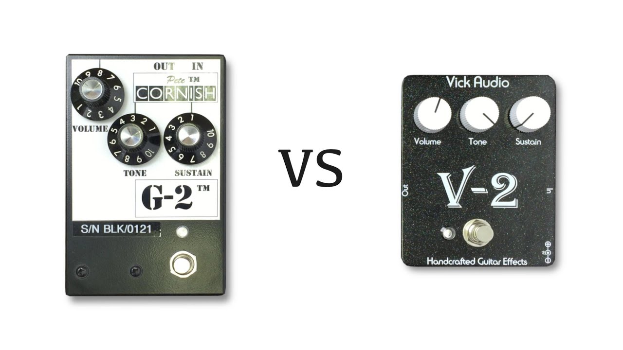 Pete Cornish G2 vs Vick Audio V2