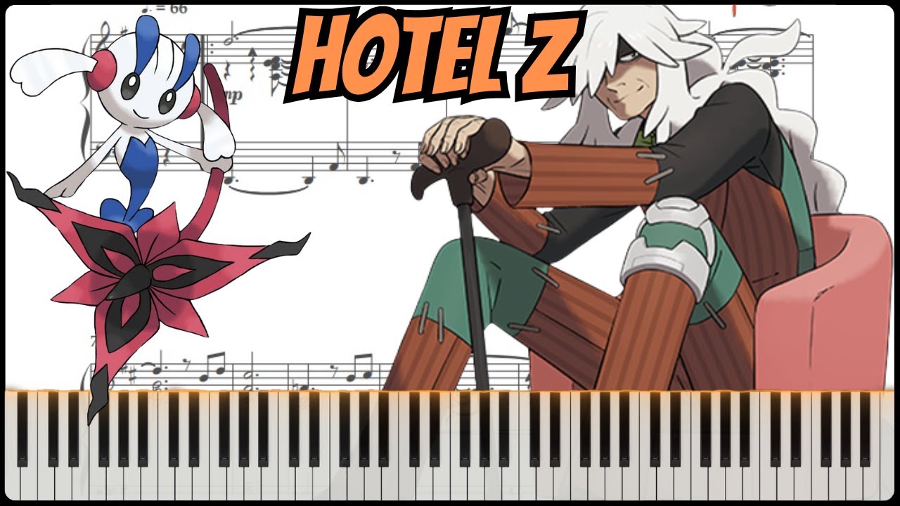 🎹 Pok&eacute;mon Legends: Z-A - Hotel Z (Jazzy Piano Arrangement + Sheets)