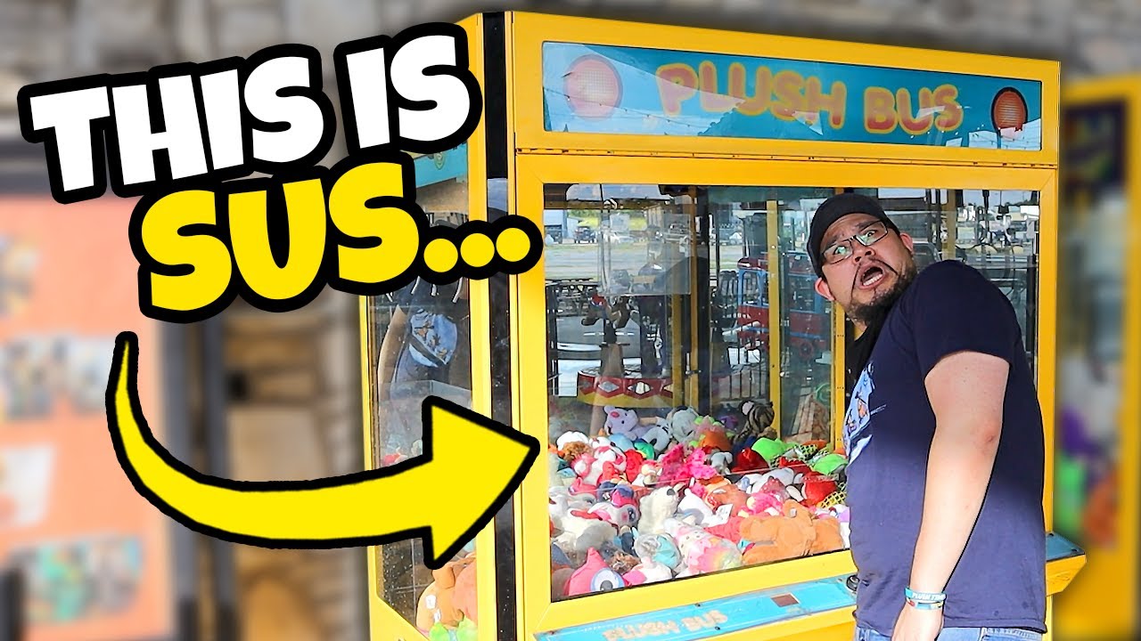 A Claw Machine So Cursed They Keep It Outside