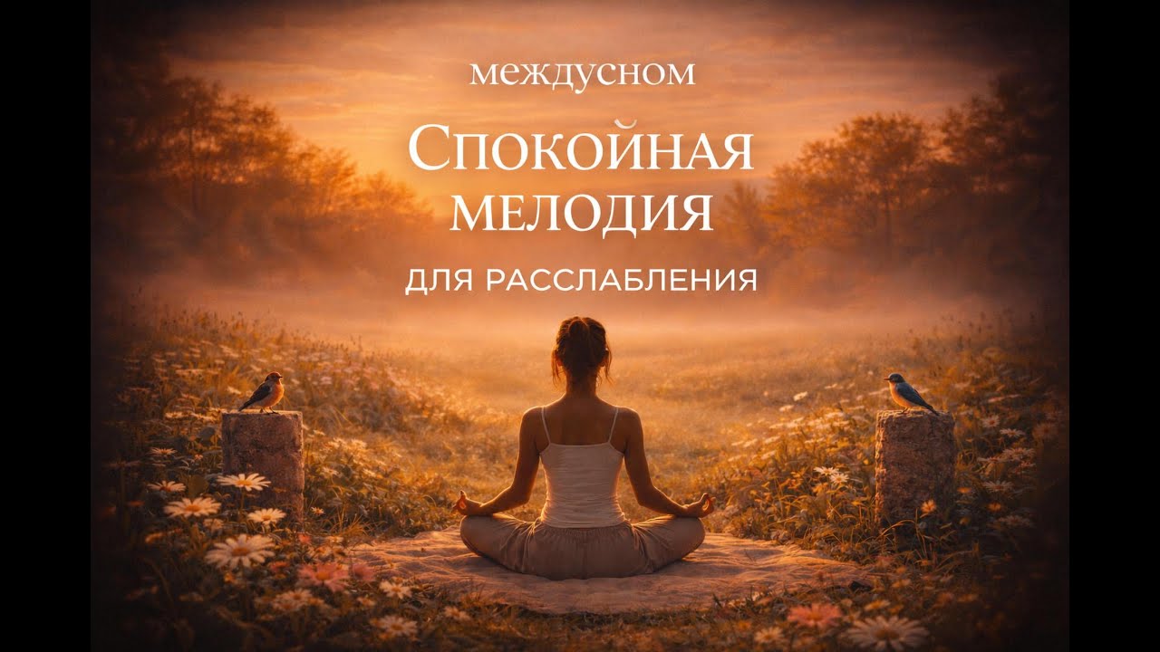Спокойная мелодия для глубокого расслабления и медитации
