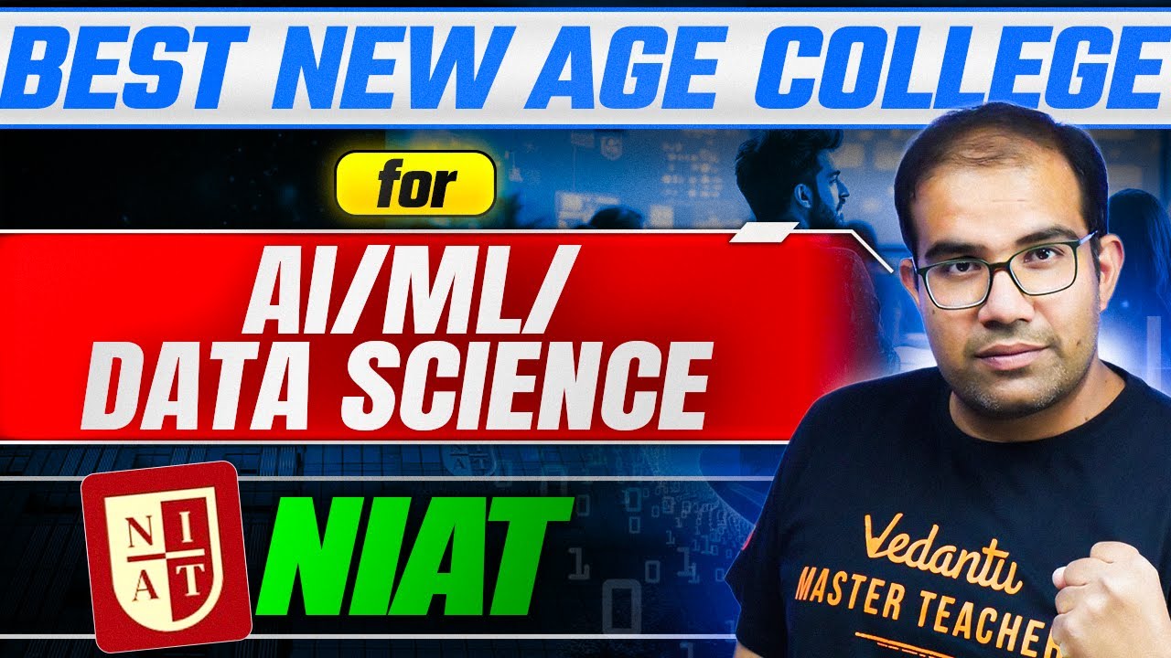 BEST College for AI & ML 🤩🤯 | NIAT | 🏆 TOP Engineering Colleges in India ✅ | Vinay Shur Sir