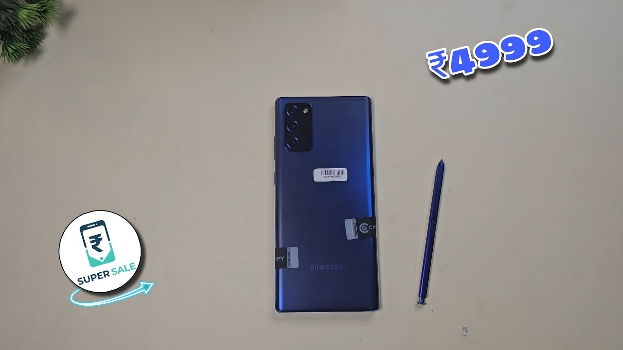 Samsung galaxy Note 20 5G🔥From Cashify @₹4999/- 😳