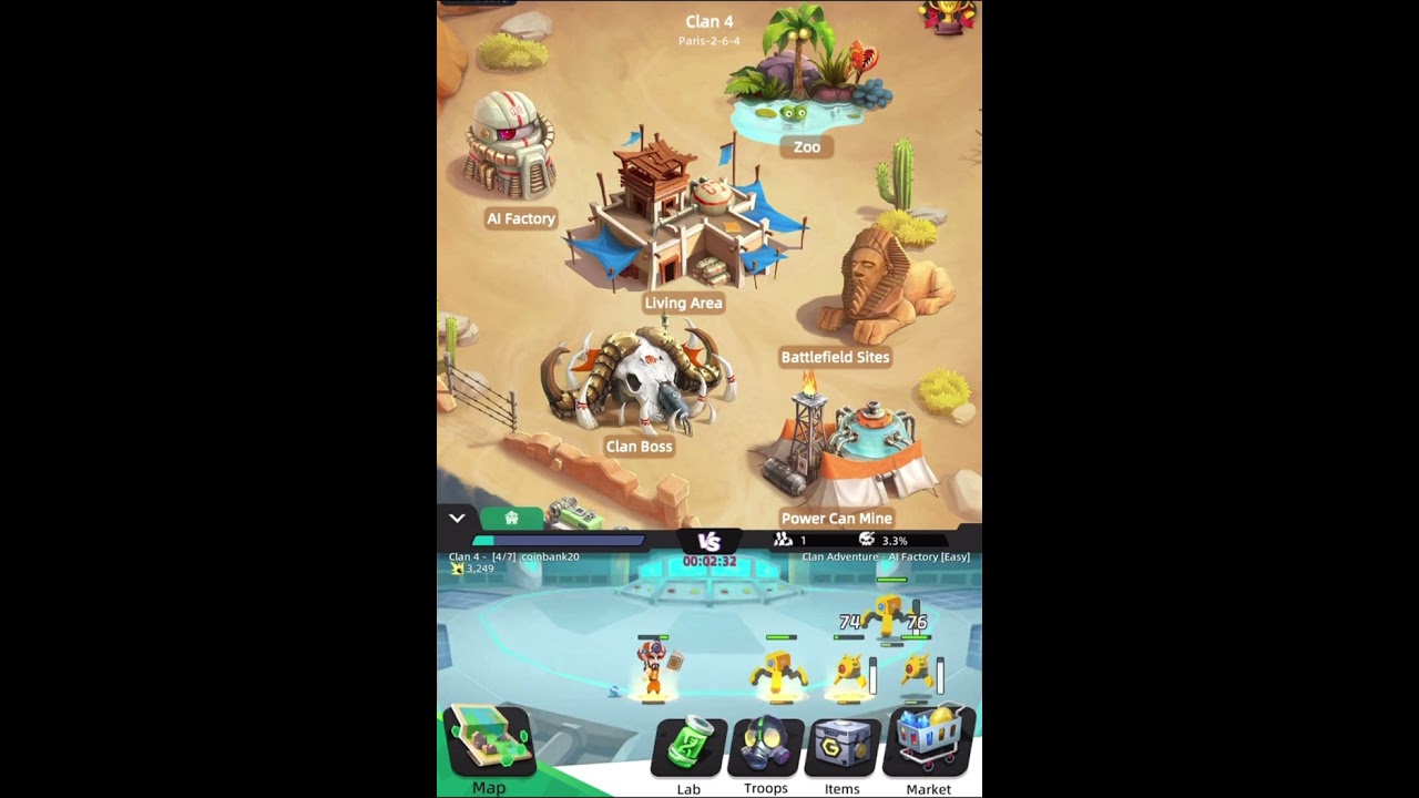 Our Clan&rsquo;s very first @GasHeroOfficial Clan&rsquo;s Adventure 💪🏼💪🏼 #gashero #testinggashero