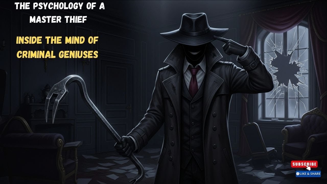 The Psychology of a Master Thief 🕵️ | Inside the Mind of Criminal Geniuses