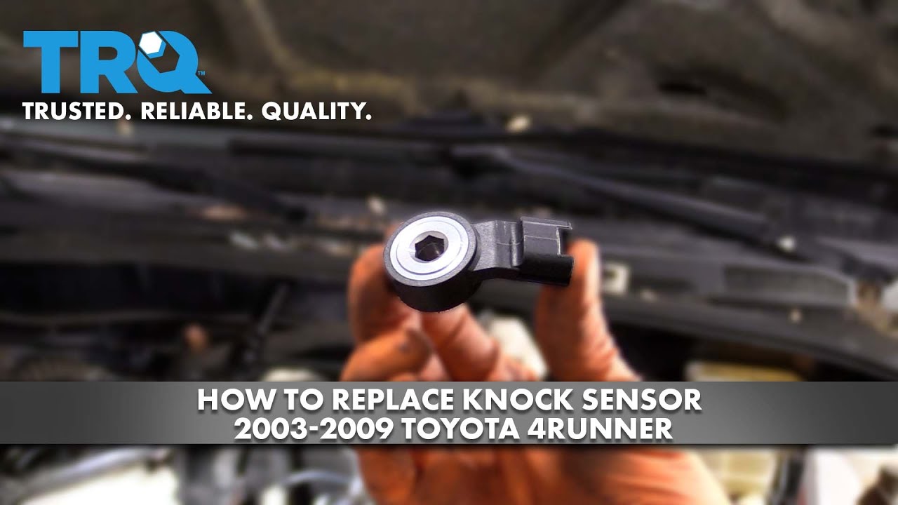 Как заменить датчик детонации на Toyota 4Runner 2003-2009 годов