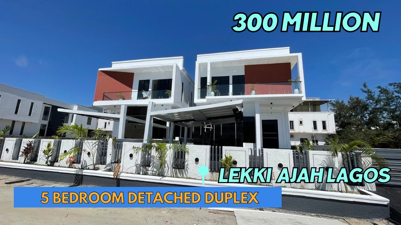 INSIDE A LUXURY 5 BEDROOM FULLY DETACHED DUPLEX  IN IKOTA LEKKI LAGOS NIGERIA 