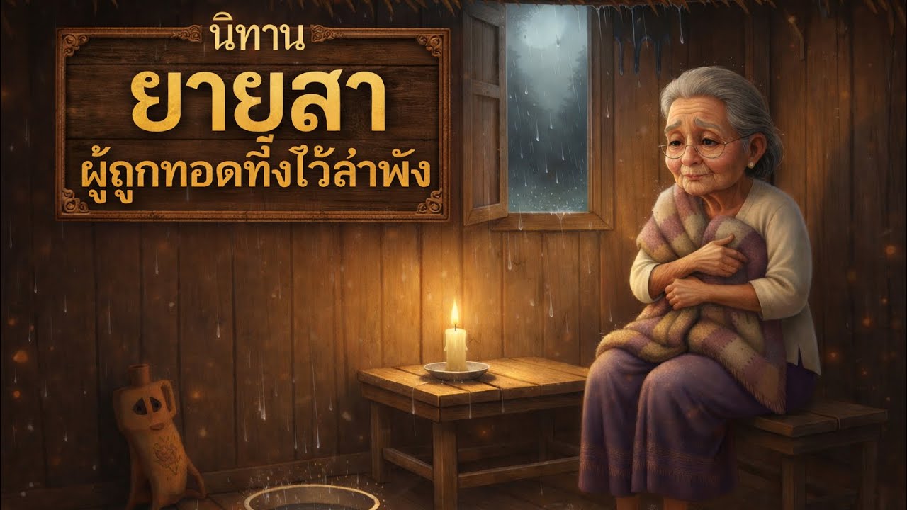 นิทาน☀️ยายสา ผู้ถูกทอดทิ้งไว้ลำพัง￼☀️#นิทานก่อนนอน#ยายสาผู้ถูกทอดทิ้ง