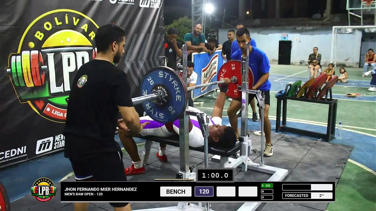 EN VIVO CAMPEONATO DEPARTAMENTAL DE LEVANTAMIENTO DE POTENCIA DE BOLÍVAR -2026