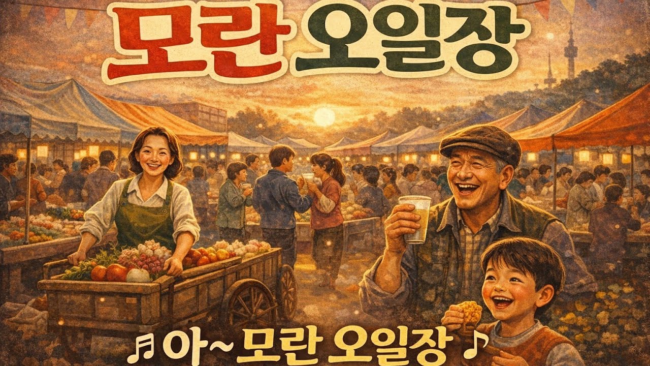 모란 오일장 (80년대)