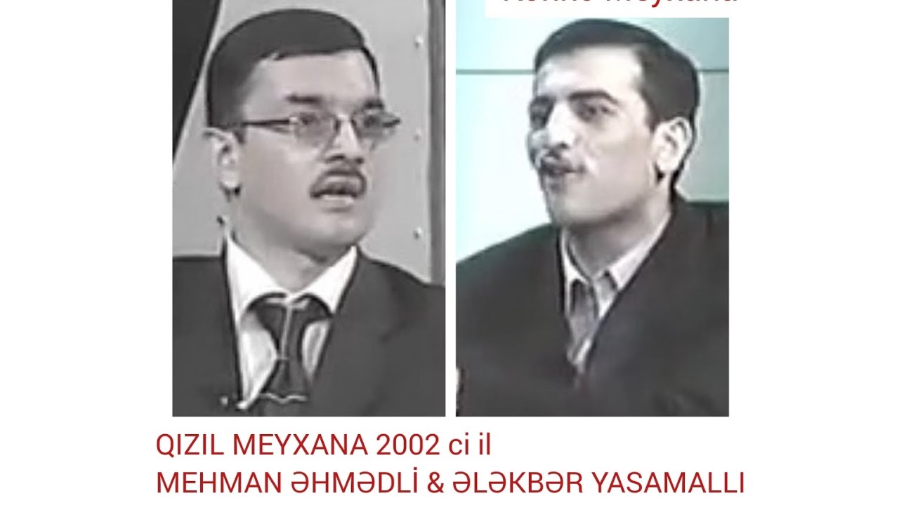 Köhnə Meyxana 2002 ci il Mehman Əhmədli & Ələkbər Yasamallı Qızıl Meyxana