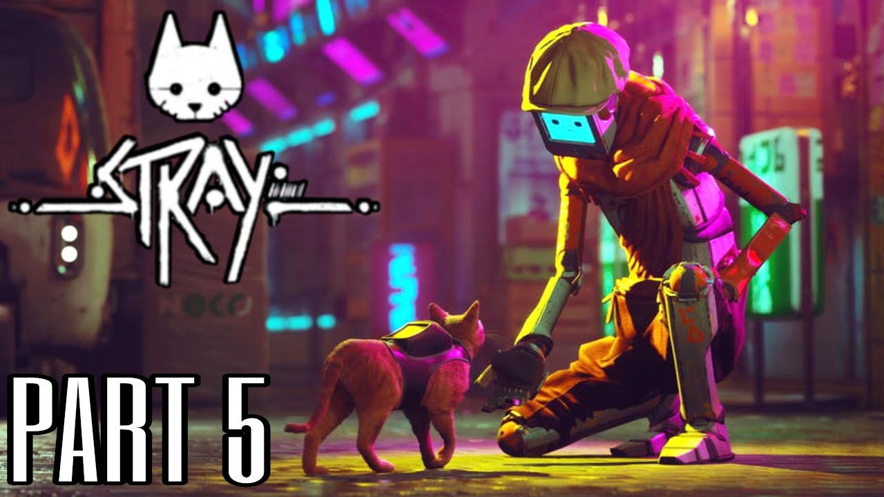 Infiltrating the Neco Corporation - STRAY - Full Playthrough (Part 5)