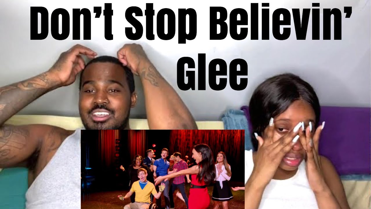 Glee - Don’t Stop Believin’ (100 эпизод) (реакция) #Glee #GleeReaction #ShavonnAndMonroeReactions