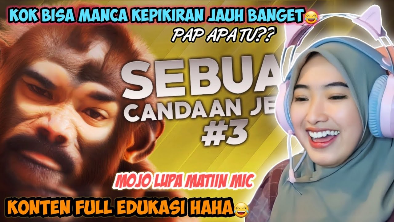 MANCA KALO BERCANDA FULL EDUKASI HAHA!! - SEBUAH CANDAAN JELEK #3 || REACTION MILYHYA