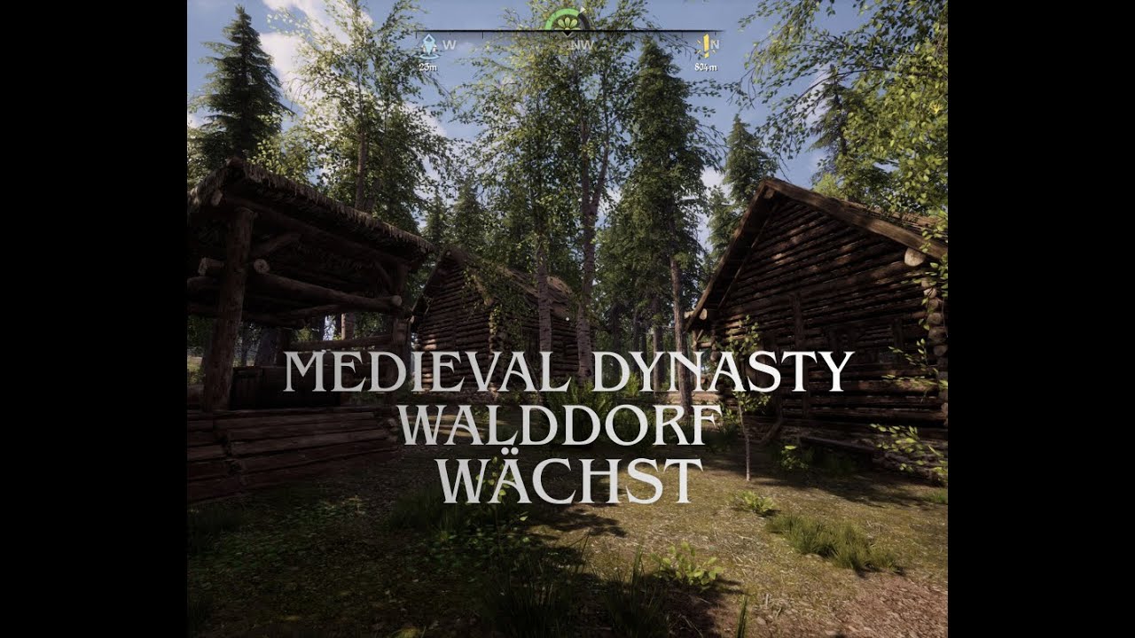 MEDIEVAL DYNASTY UNSER WALDDORF WÄCHST