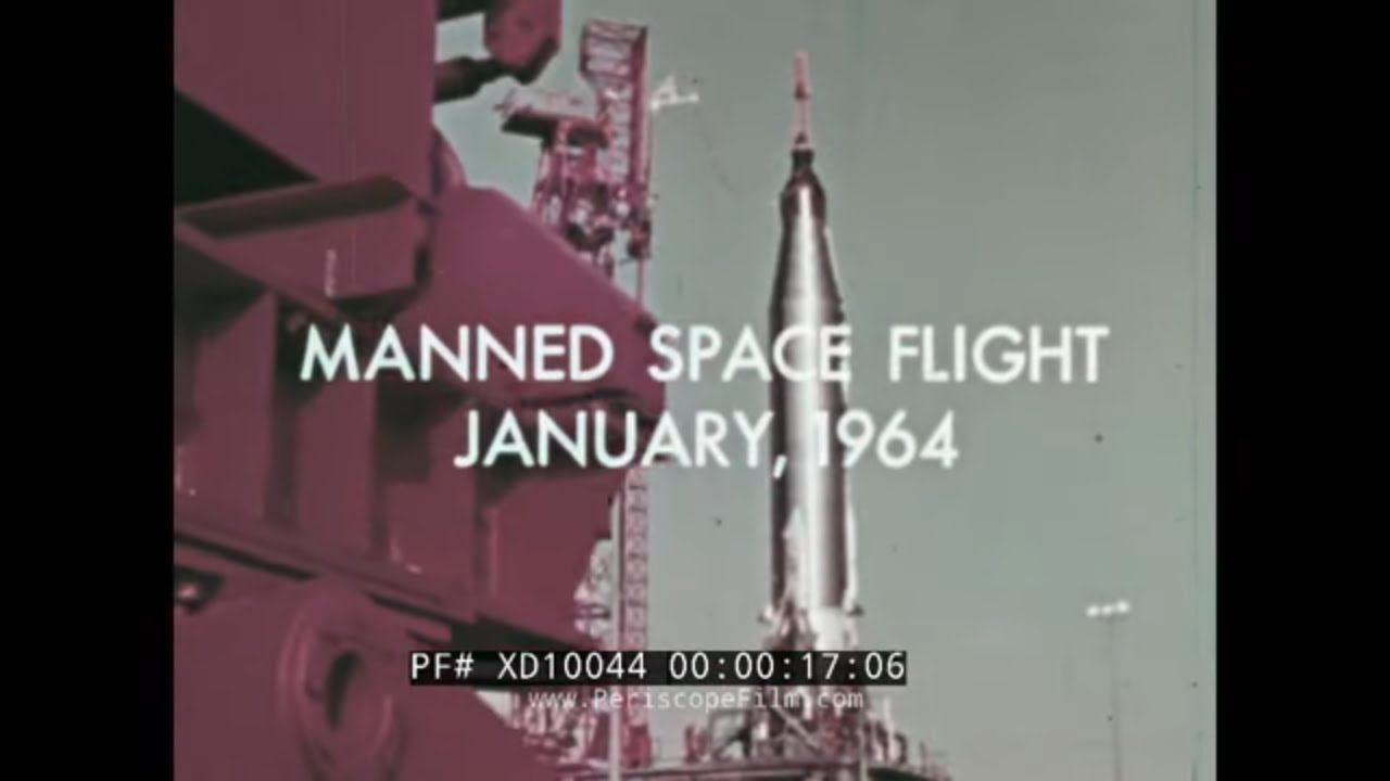 1964 NASA MANNED SPACE FLIGHT PROGRAM UPDATE  PROJECT MERCURY, GEMINI & APOLLO   XD10044