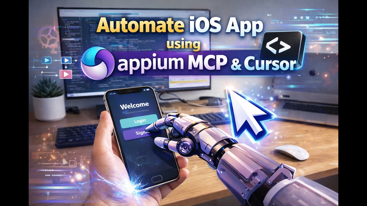 Cursor integration with Appium MCP | Mobile Test Automation with Cursor