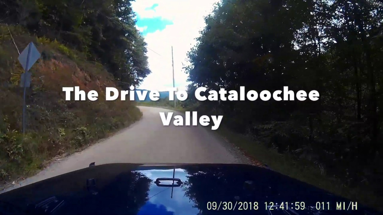 The Drive into Cataloochee Valley
