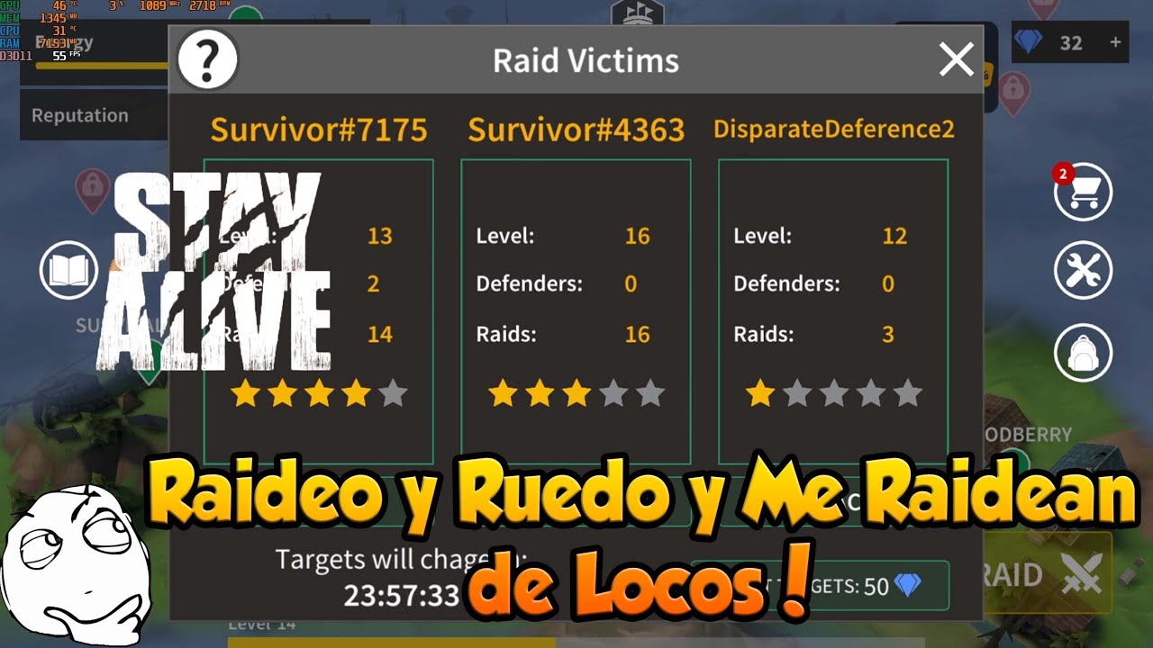 Stay Alive Raideo y Ruedo y Me Raidean de Locos!