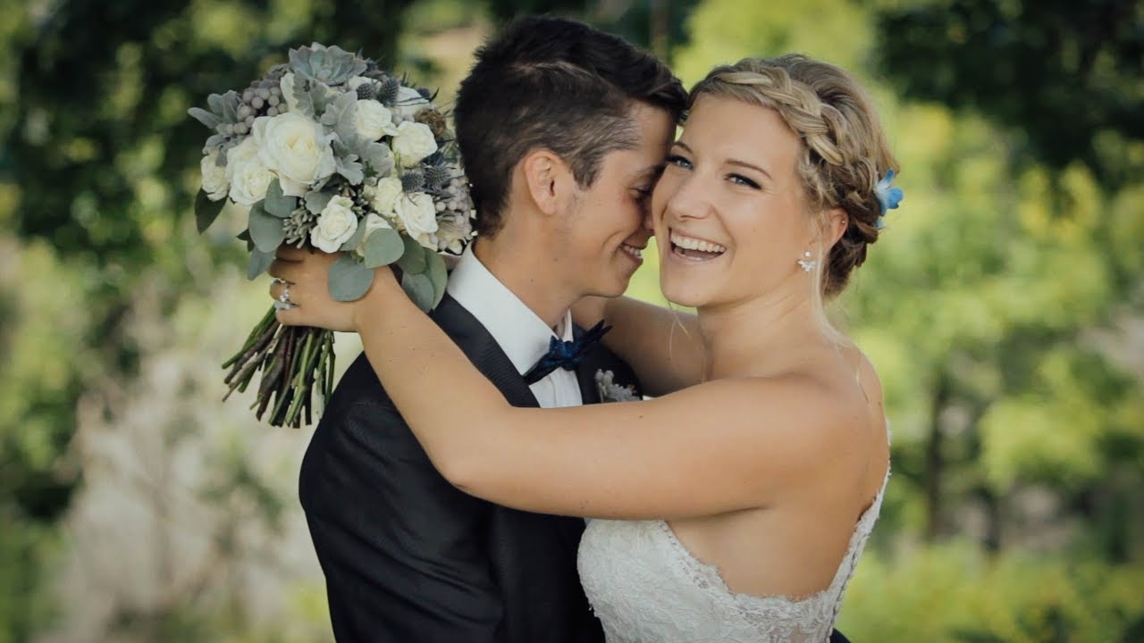 Beautiful First Look •• Tracey & Austin Wedding Film