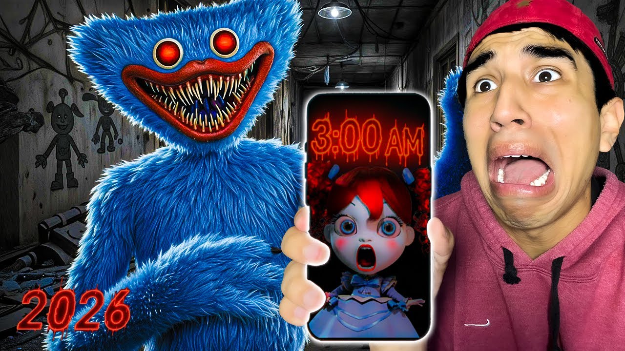 JUEGO POPPY PLAYTIME 4 A LAS 3:00 AM *No me esperaba esto*
