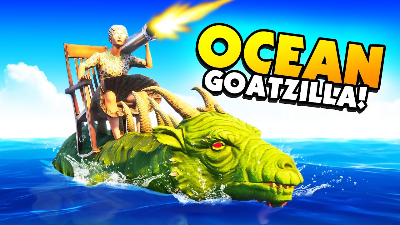 Evolving GOATZILLA Into A SEA MONSTER With Insane GEARS!