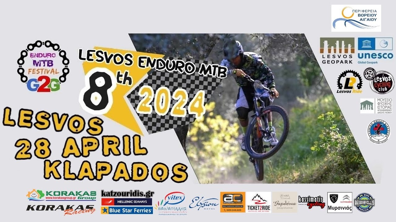 8th Lesvos Enduro MTB Klapados Free Practice 2