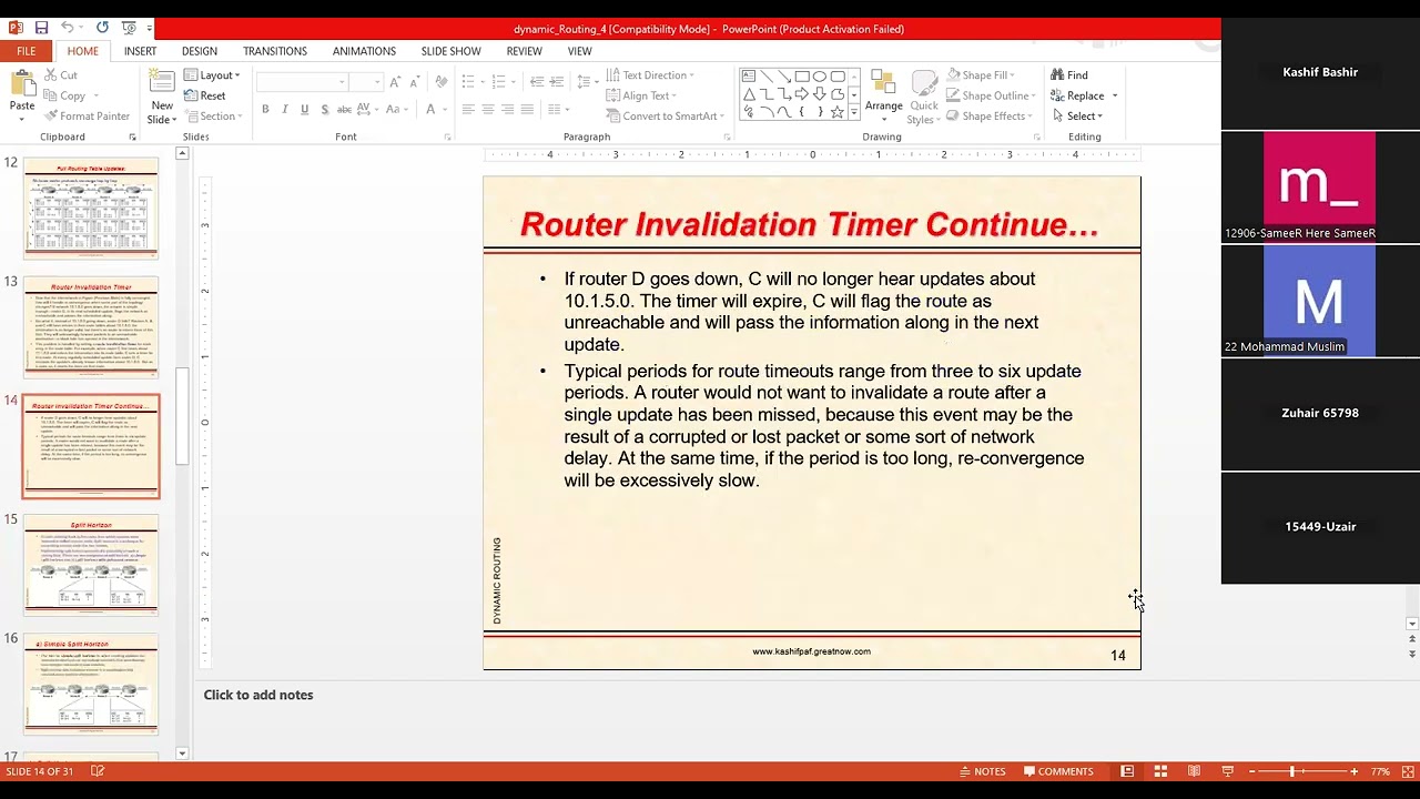 Dynamic Routing 2