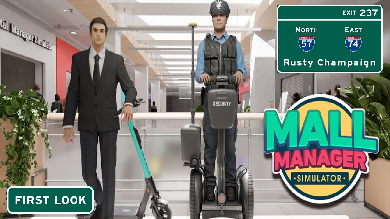 Mall Manager Simulator First Look - What Kind of Mall Is This, Anyway?  Episode 1