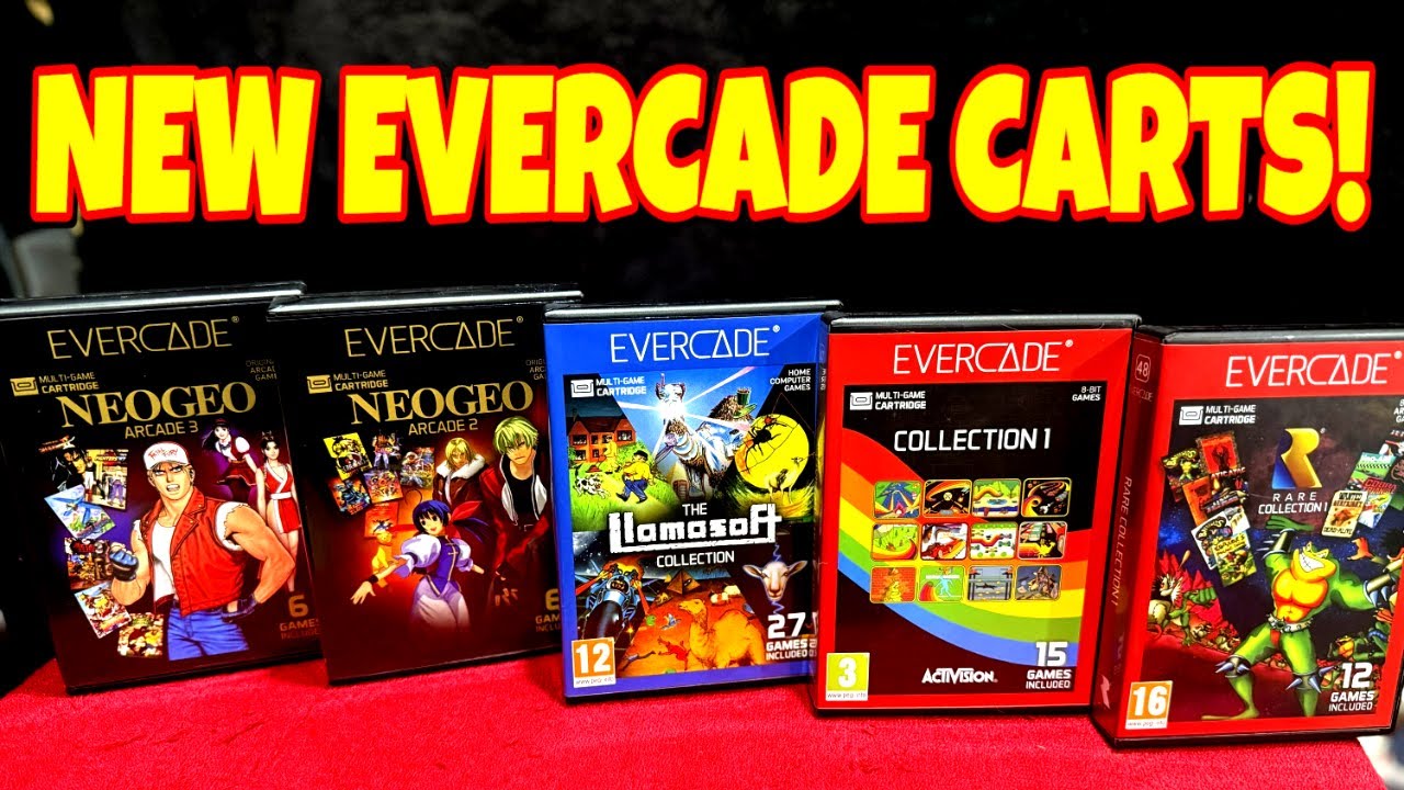 Редкие игровые сокровища и многое другое появляются на Evercade!