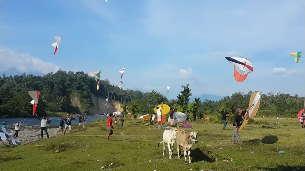 LOMBA LAYANG-LAYANG  TALI V TIGA BERLIAN DI KAMPUNG BENDANG SUNGAI SARIAK VII KOTO PARIAMAN SUMBAR
