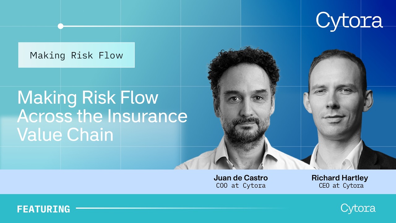 Making Risk Flow Across the Insurance Value Chain | Richard Hartley, Cytora (Applied Systems)