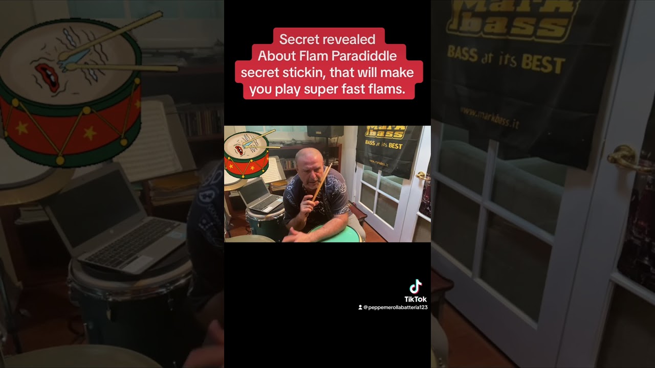 Flam Paradiddle #flamparadiddle #flams #peppemerolla