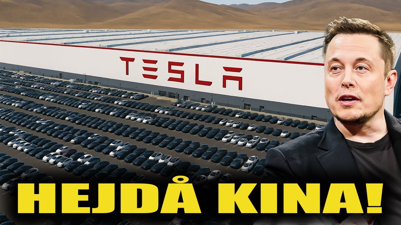 Tesla World Biggest Factory bygger en bil p&aring; 40 sekunder!