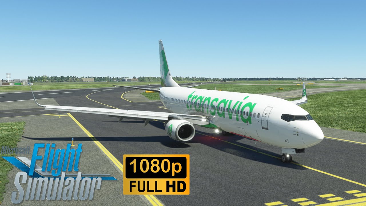 Boeing 737-800 Transavia | Vol Paris Orly - Amsterdam (LFPO - EHAM) ✈️ | 1080p | MSFS