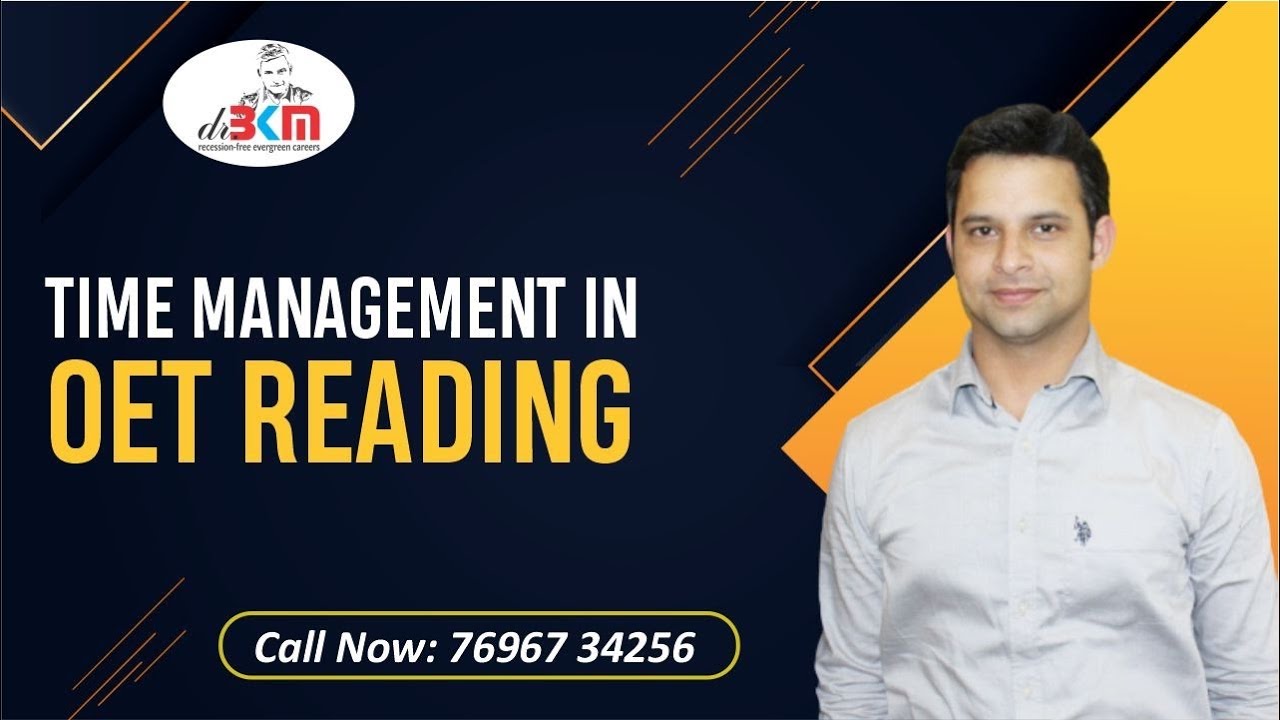 TIME MANAGEMENT IN OET READING PART A | COMPLETE SAMPLE OF OET READING PART A