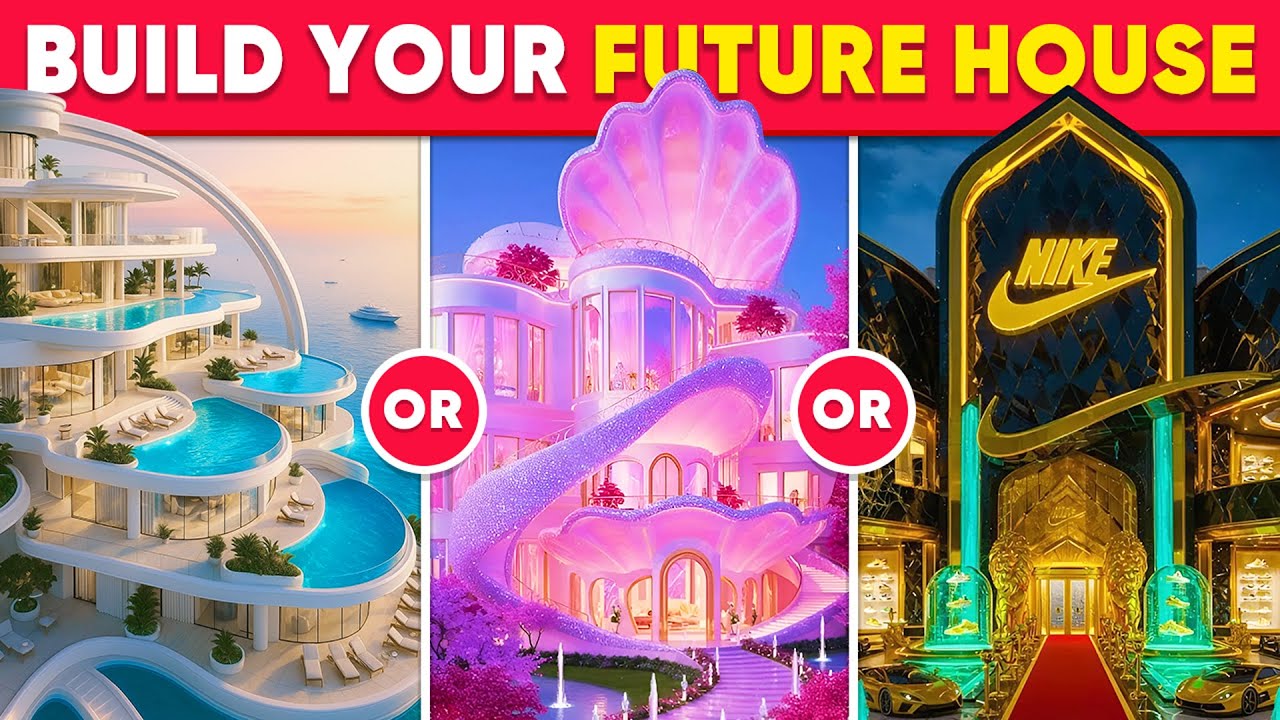 Would You Rather - Build Your Ultimate Future Fantasy Home 🏠✨🚀🌈 Daily Quiz
