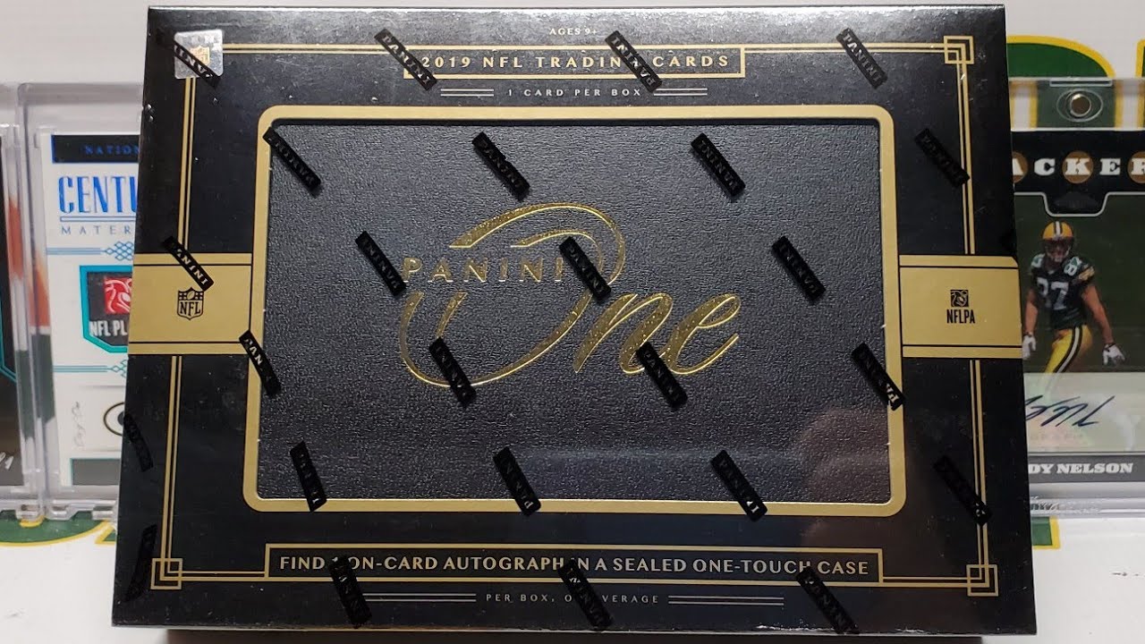 2019 Panini One Football 3 Box Opening