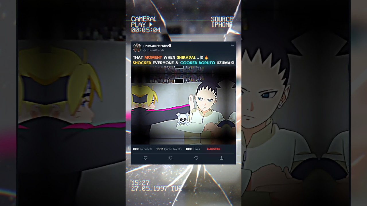 SHIKADAI COOKED BORUTO...💀🔥