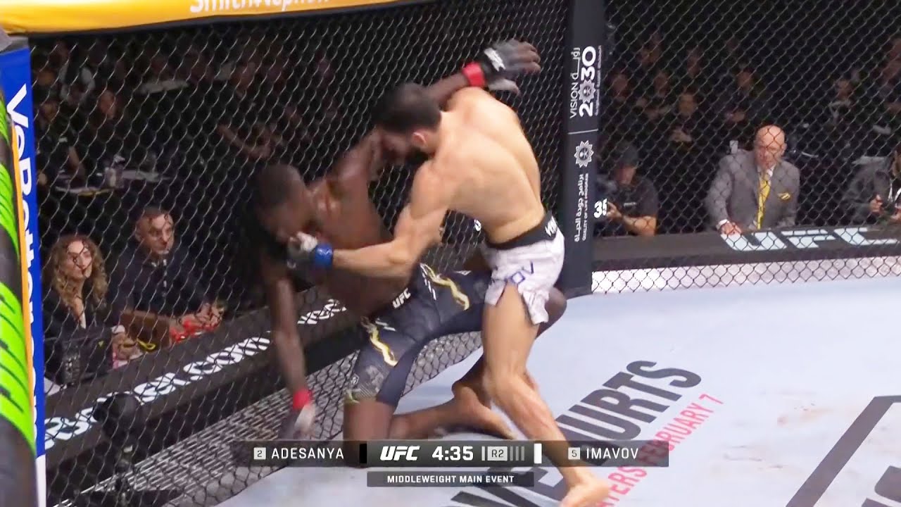 Israel Adesanya vs Nassourdine Imavov - UFC Saudi Arabia Full Fight Recap & Highlights