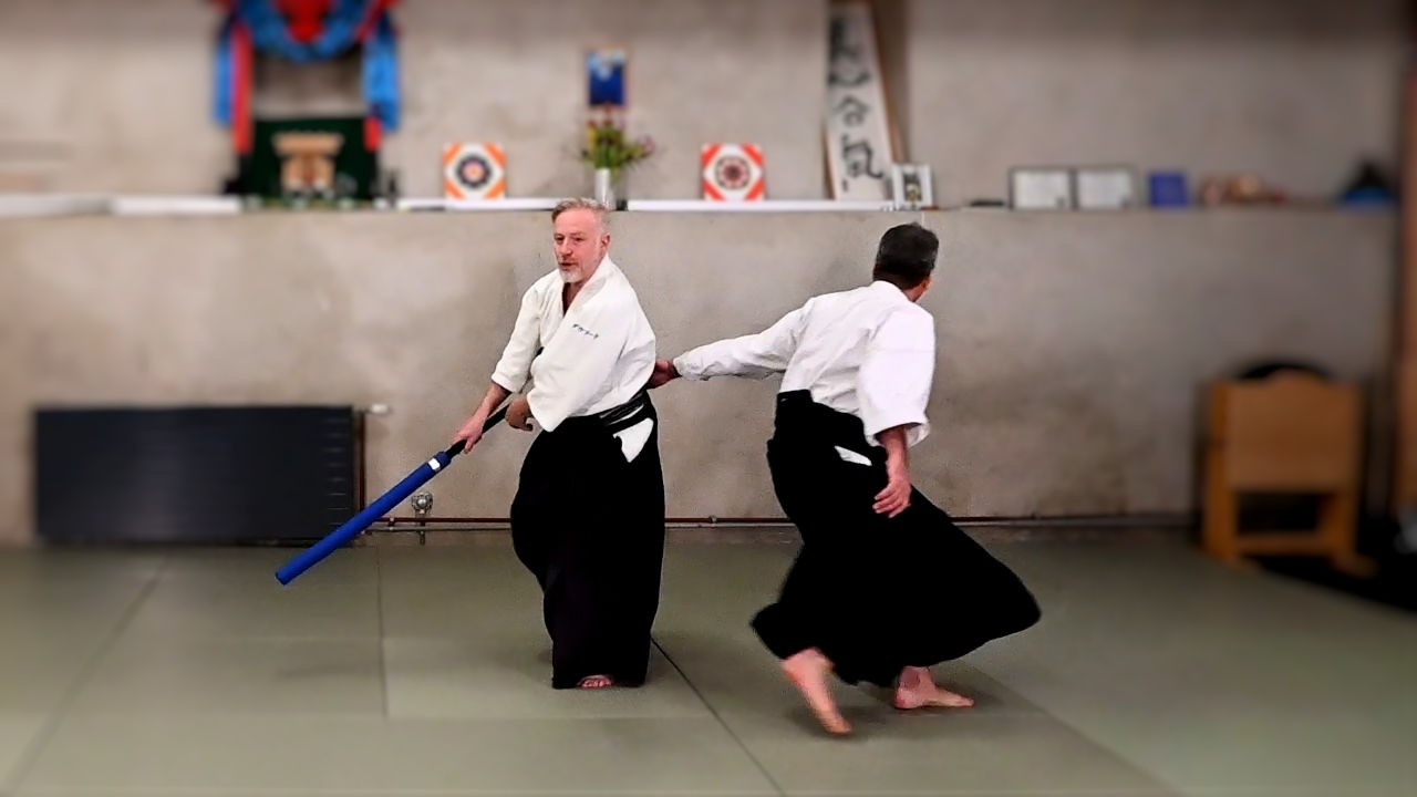 Aikido games for kids class: CRAZY SAMURAI