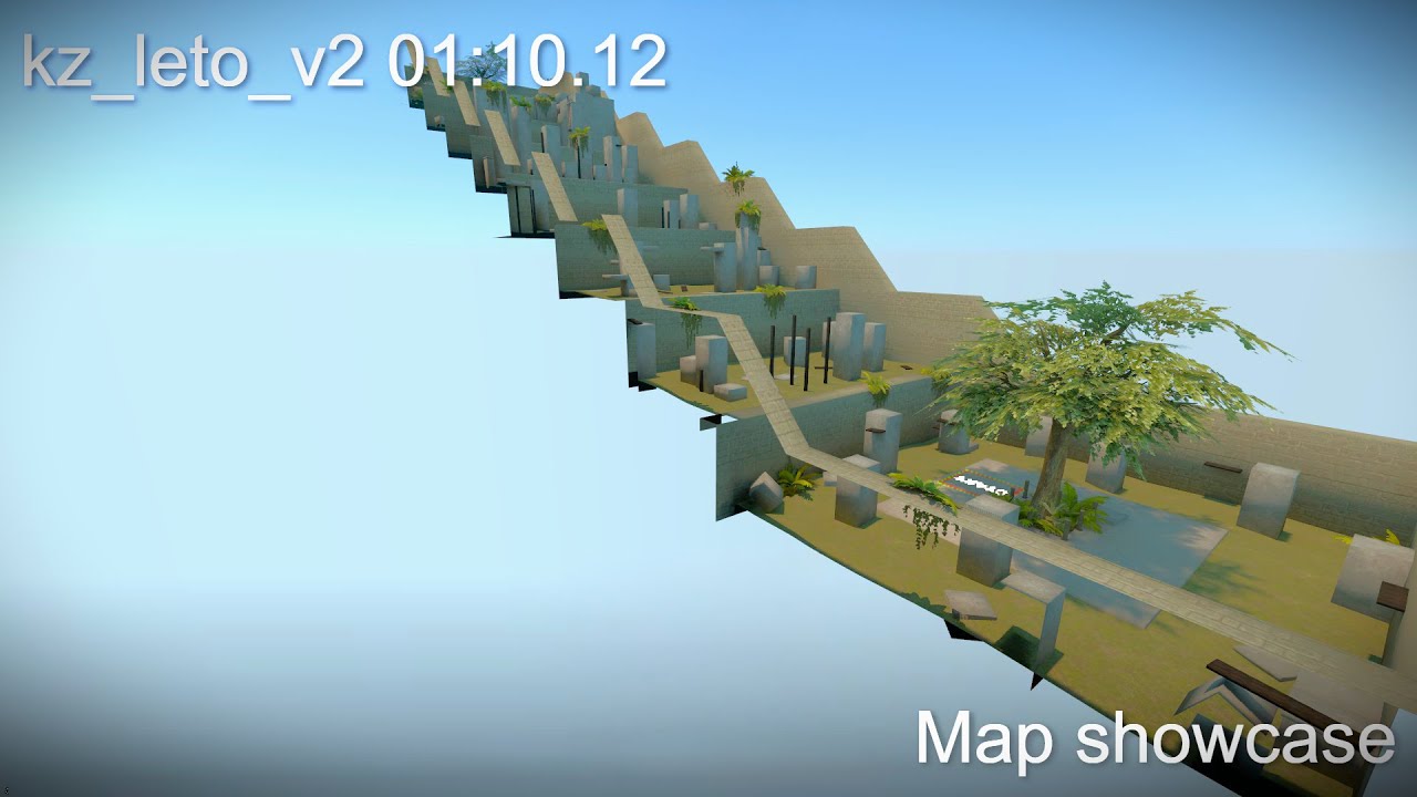 kz_leto_v2 01:10.12 | CS2 | Cybershoke | Map showcase