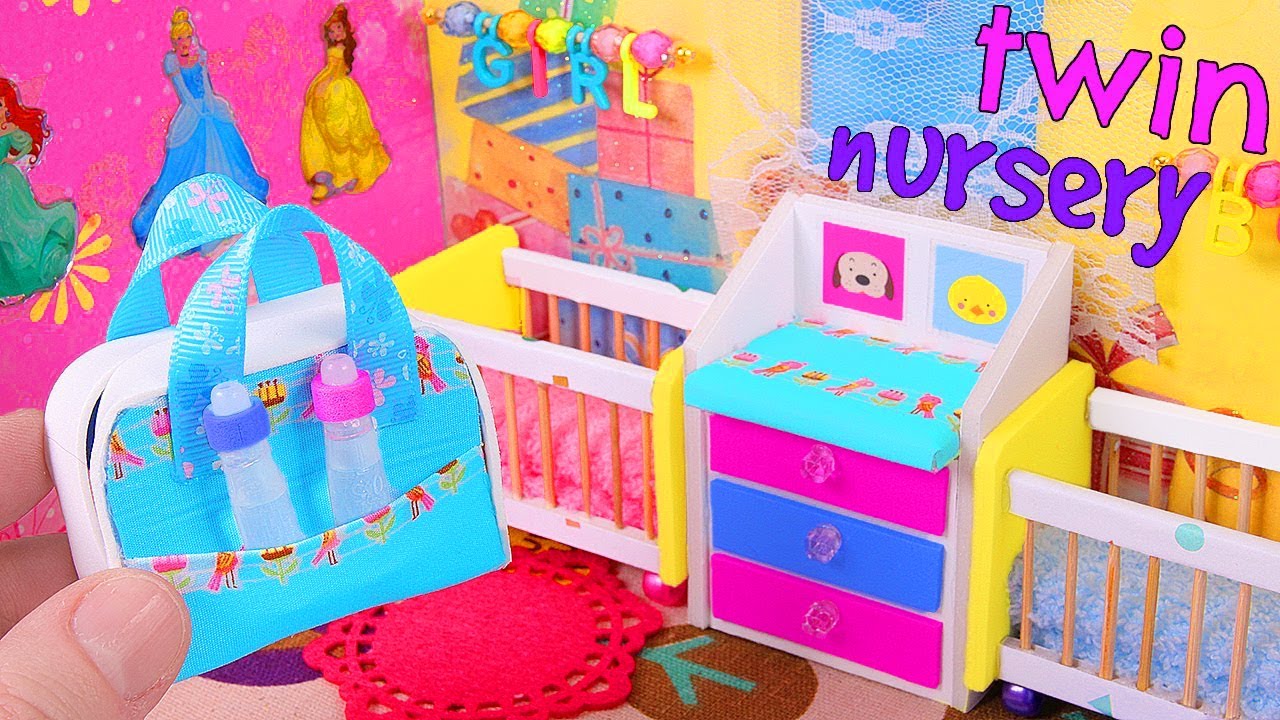 DIY Miniature Nursery / Baby room