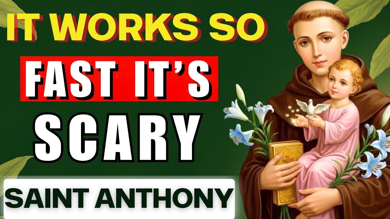 🔴МОЩНАЯ МОЛИТВА ДЛЯ ПОЛУЧЕНИЯ НЕОБХОДИМОГО ЧУДЕСА - МОЛИТВА СВЯТОМУ АНТОНИЮ🙏