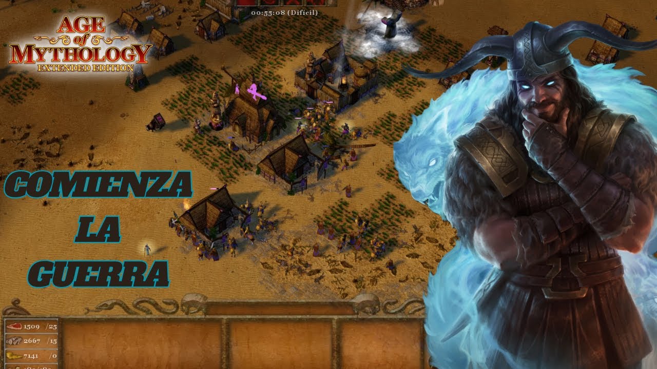 ¡EL DIOS DEL ENGAÑO! 🐍 Remontada ⚔️  4vs4 con Loki ❄️ Age of Mythology 🔥