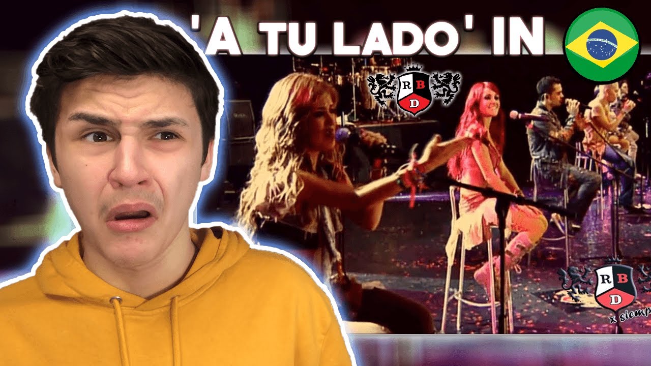 British Guys Reacts To RBD - A tu lado (LIVE IN BRAZIL) ! |🇬🇧UK Reaction
