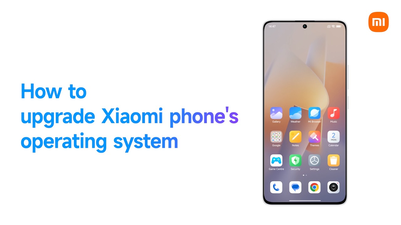 How to upgrade Xiaomi phone's operating system