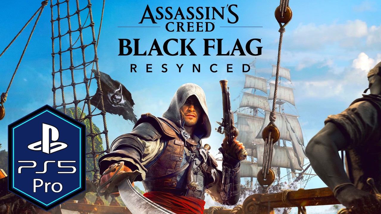Assassin's Creed Black Flag Resynced PS5 Pro Gameplay [Enhanced] [Ray Tracing]
